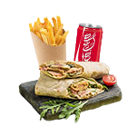 Chicken Tandoori Wrap Meal 