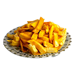Chips & Curry Sauce 
