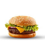 Papa Pawan's Miami Melt Burger 
