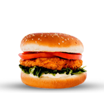 Papa Pawan's Chicken Megabite Burger 